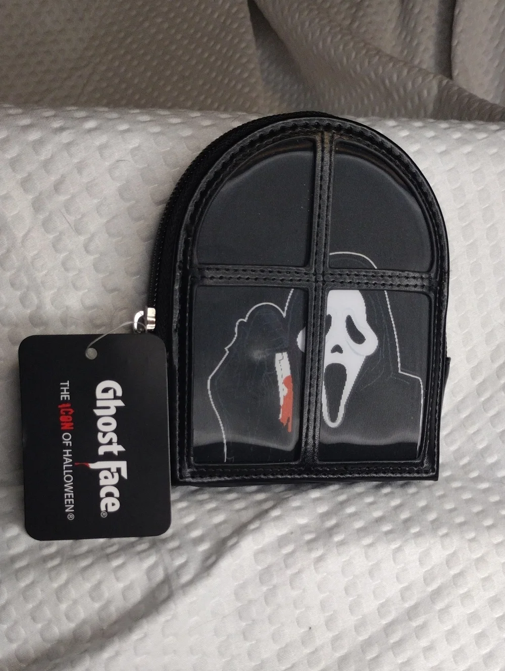 Ghost Face Window Coin Purse -